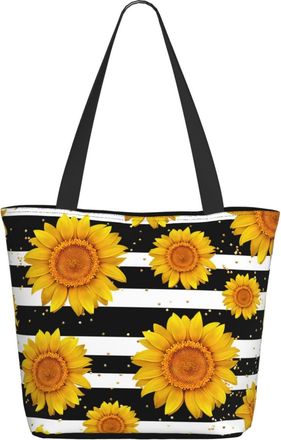 AOOEDM Sunflower Ladies Shopping Bag 13x11x7in.The Perfect ValentineS Day Gift.It Is The Best ValentineS Day Gift For Mom, Daughter, Wife,Etc