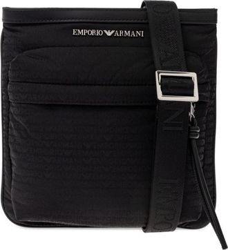 Emporio Armani Black Logo Crossbody Bag