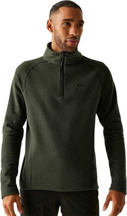 Regatta Mens Kenger Half Zip Honeycomb Fleece Warm Lightweight Winter Midlayer