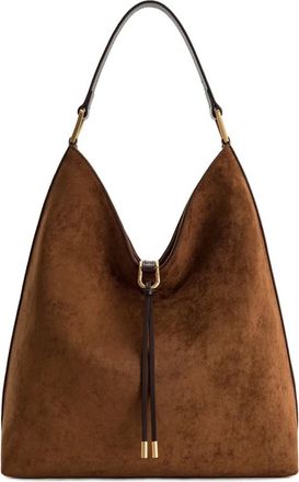 JW PEI JW Pei, Tassen, Dames, Bruin, ONE Size, Leer, Aria Schoudertas