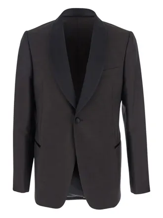 Emporio Armani Wool Single-Breasted Jacket-Uomo