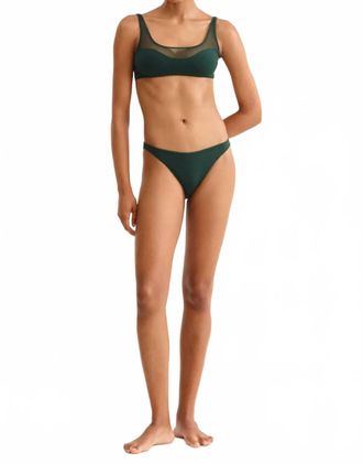 Eres Ultime Thin Bikini Brief In Scarabee