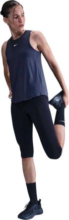Nike Dames Dri-FIT Tanktop (Middernacht Marineblauw)