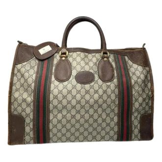 Gucci Pre-owned Weekend Bags, unisex, Multicolor, Size: ONE SIZE Pre-owned Vintage Monogram Travel Bag