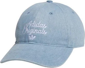 adidas Heritage Denim Baseball Cap in Denim Blue Heather/white at Nordstrom
