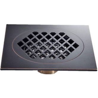 OEM Desag&uuml;e De Piso, 1 Pieza, Desag&uuml;e De Ducha, 15 X 15 Cm, Extragrande, Desag&uuml;e De Piso Negro, Desag&uuml;e De Ba&ntilde;o, Material De Construcci&oacute;n, Desag&uuml;e De Agua