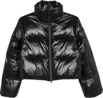 Peuterey Chaqueta Acolchada de Cuello Alto - Jackets - Mujer - Negro - 2XS
