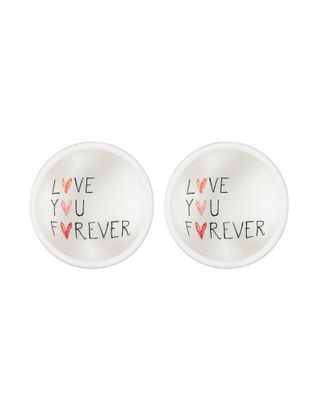 Rosanna Tabletop Set Of 2 Love Bowl Dipping Dishes