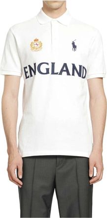 Polo Ralph Lauren Tops, Heren, Wit, S, Polo Shirt