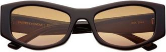 Freyrs Eyewear Jade Womens Sunglasses in Chocolate at Nordstrom, Size +0.00