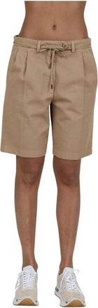 Aspesi Stijlvolle Bermuda Shorts voor Mannen - Dames - Korte Broeken - Beige - S - Korte Broeken