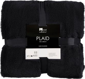 In The Mood Tela escocesa de vellón negro 200x150