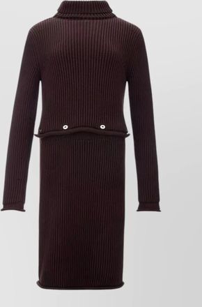 Bottega Veneta viscose midi dress