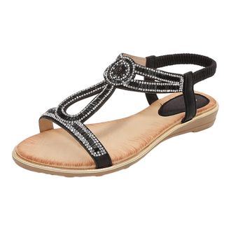 Generic TYUIOP Cream Sandals Gold Flat Sandals For Women Wide Fit Funny Slippers Flip Flops Women Size 6 Pink Low Wedge Sandals For Women Sandals For Women Si