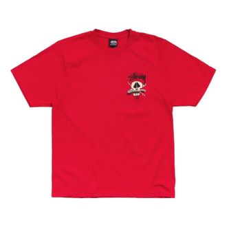 St&uuml;ssy Fresh Foils T-Shirt Red 1905216-REDD