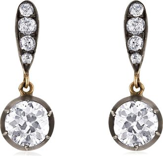 Mindi Mond Old European Drop Earrings in Silver /14K Yellow Gold at Nordstrom