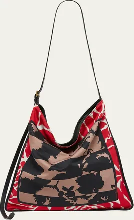 Dries Van Noten Large Hobo Bag