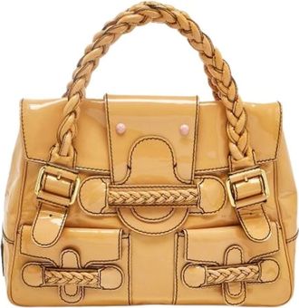 Valentino Pre-owned Handbags, female, Brown, Size: ONE SIZE Pre-owned Vintage Handbag