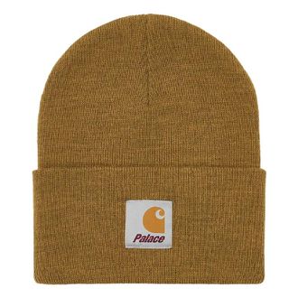 Palace X Carhartt Wip Classic Beanie Brown I032477-HAMI
