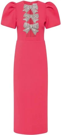 Rebecca Vallance Posey Midi Dress - Womens - Polyester/Elastane
