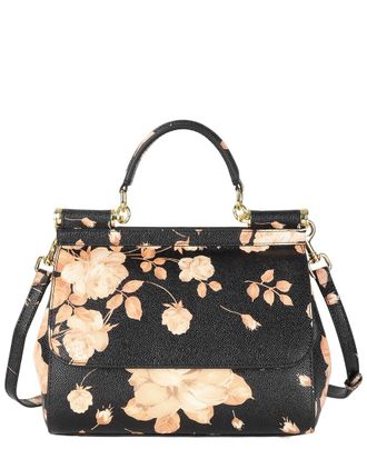 Tiffany & Fred Saffiano Painted Leather Top-Handle Satchel