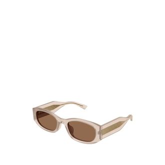 Gucci Sunglasses, female, Pink, Size: 55 MM Rectangular Sunglasses