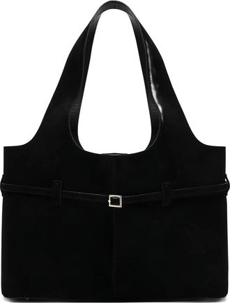 Manu Atelier Cambon Cabas Suede Tote Bag