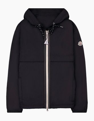 Moncler Mens Moncler Nidge Hooded Jacket Black 999 - Size: 40/Regular