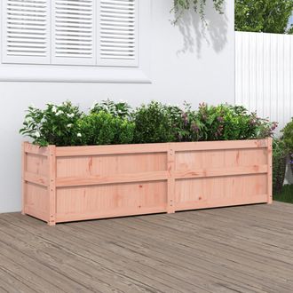 vidaXL Jardinera Madera Maciza De Abeto Douglas 180x50x50 Cm Vidaxl