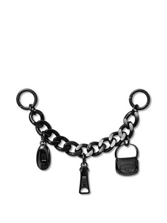 Diesel x CASETiFY telefoonketting met logo-bedel - Zwart