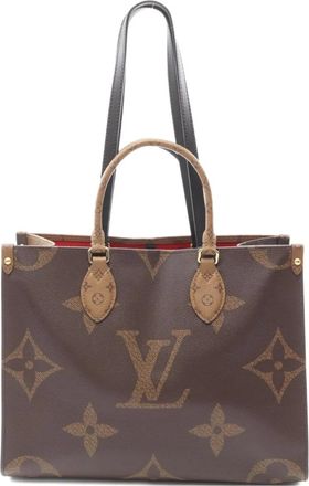Louis Vuitton Borsa tote OnTheGo MM 2021 - Marrone