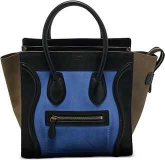 Celine Borsa tote micro 2012 - Blu