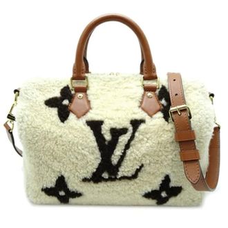 Louis Vuitton Tweedehands Canvas Louis Vuitton tassen - Dames - Pre-owned - Wit - Maat: ONE Size
