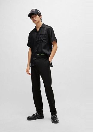 HUGO BOSS Mens Trousers - Black - Size: 30W r