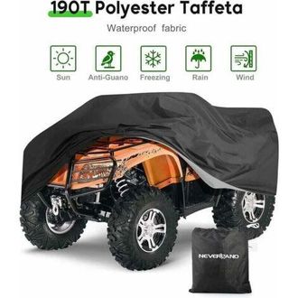 OEM Funda Exterior Para Quad 190t, Lona Protectora Para Autocaravana, Funda Impermeable Para Motocicleta, Resistente Al Viento Y A Los Rayos Uv, 256 X 110