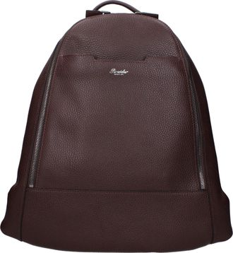Pineider Leather Mens Backpacks