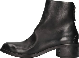 Mars&egrave;ll Schoenen, Dames, Zwart, 36 EU, Leer, Listo Tronc Zip T50