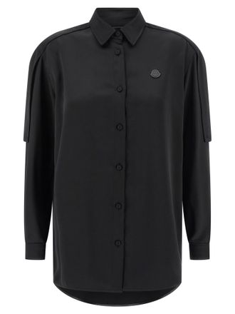 Moncler Black Polyester Womens Blouse