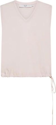 Seventy Smanicato in jersey misto seta - Dames - Tops zonder mouwen - Roze - L - Tops