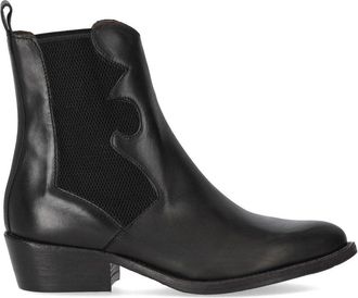 Duccio del Duca STIVALETTO TEXANO NERO DUCCIO DEL DUCA