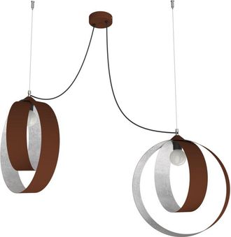 Lumicom Shell L&aacute;mpara De Techo 2 Luces Monocolor Brillo