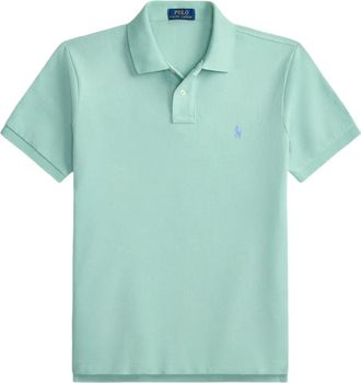 Polo Ralph Lauren embroidered-logo polo shirt - men - Cotton - S - Green