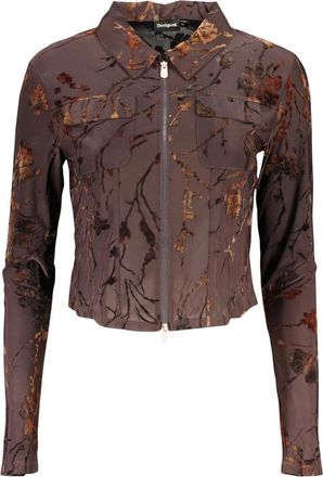 Desigual Bucarest Sweater - Dames - Zomerjassen - Bruin - S - Jassen