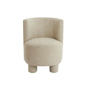 Light & Living Silla Marr&oacute;n De Madera Con Estilo Light & Living Kamova