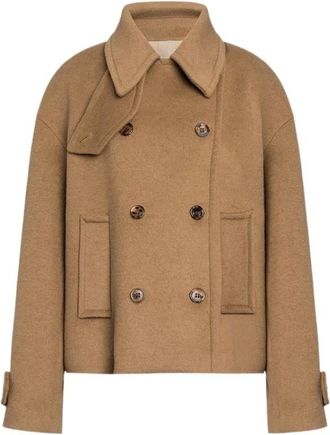Dondup Peacoat doppiopetto - - Coats - Donna - Beige - M