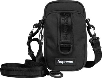 SUPREME SS26 Shoulder Bag Black SHOULDERBAG-SS26-BLK