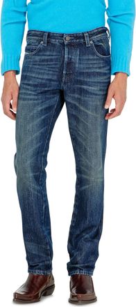 Diesel Slim Jeans Regular Waist 1993 D-Vyl, Dark blue, Button fly
