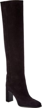 Jimmy Choo London Caly 85 Suede Over-The-Knee Boot