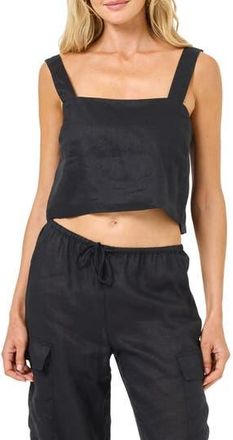 L*Space Long Island Cover-Up Tank in Black at Nordstrom Rack, Size X-Small