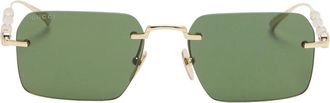 Gucci Sunglasses, male, Yellow, Size: ONE SIZE 8030 Occhiali